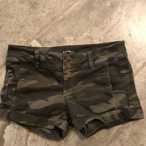 Express Camo Shorts